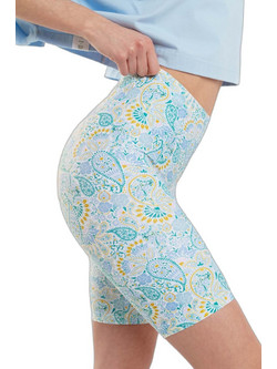 PCP Bandana Γυναικείο Κολάν Ποδηλατικό Ψηλόμεσο Γαλάζιο