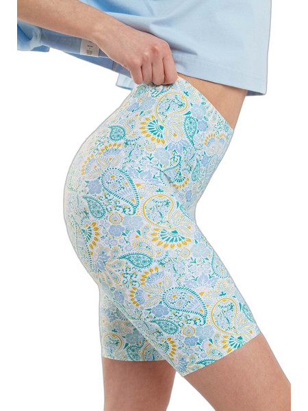 PCP Bandana Γυναικείο Κολάν Ποδηλατικό Ψηλόμεσο Γαλάζιο