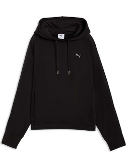 Puma Her Γυναικείο Αθλητικό Φούτερ με Κουκούλα Μαύρο 691886-01