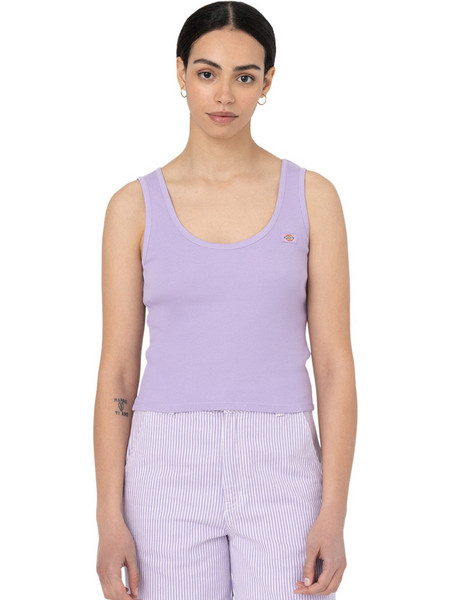 Dickies Γυναικείο Καλοκαιρινό Crop Top Ριπ Λιλά DK0A4XB9-E61