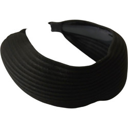 RO Accessories Στέκα Μαλλιών Υφασμάτινη Μαύρη 14-0360