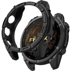 Tech-Protect Defense Air Πλαστική Θήκη για Garmin Fenix 9 51mm Μαύρη