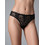 Milena By Paris Γυναικείο Sexy Slip με Δαντέλα Μαύρο 8555