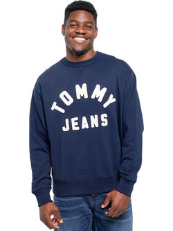 Tommy Jeans Ανδρικό Φούτερ Navy Μπλε DM0DM23596-C1G