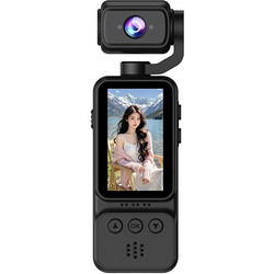 DV08 Mini Action Camera 360° με Οθόνη 1.97" Μαύρη