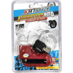 Kmt Style 83071 Κλειδαριά Δισκόφρενου Μηχανής Καφέ