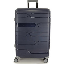 IFly PP332-24 Βαλίτσα Μεσαία 65x44x25cm με 4 Ρόδες Navy Μπλε