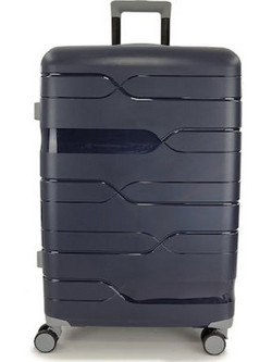 IFly PP332-24 Βαλίτσα Μεσαία 65x44x25cm με 4 Ρόδες Navy Μπλε