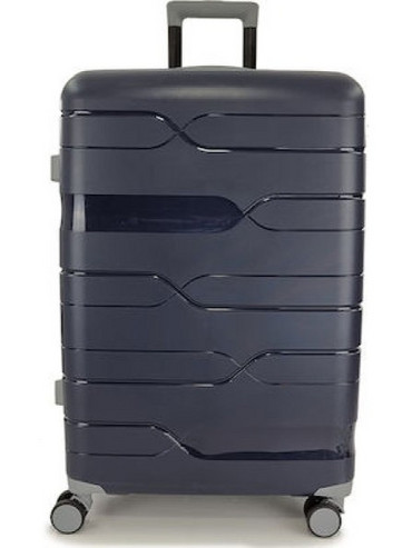 IFly PP332-24 Βαλίτσα Μεσαία 65x44x25cm με 4 Ρόδες Navy Μπλε