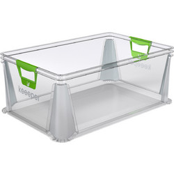 Κουτί Αποθήκευσης Keeeper Luis Διάφανο 45lt 59x39x23, 5υψ 2500400
