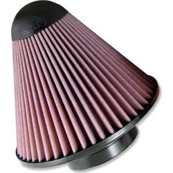 DNA RV Series 100mm Inlet 320mm Length Air filter Clamp On Filter ID: 100 mm, Airflow: 11.600 ltr/min, For vehicles up to 620hp (DNA Filters - RV-100-200-250)
