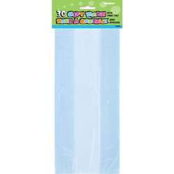 Cellophane Baby Cyan Party Bags Pack of 30