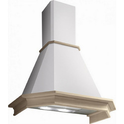Pyramis Classic Απορροφητήρας Καμινάδα-Τζάκι 90cm Λευκός