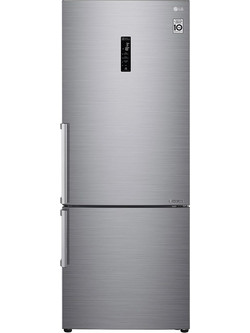LG GBB567PZCZB Ψυγειοκαταψύκτης 462lt Full No Frost Υ185xΠ70.5xΒ74cm Inox