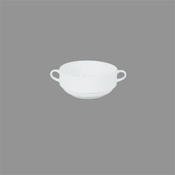 Σετ 12 μπωλ κονσομέ πορσελάνης 12cm c53216