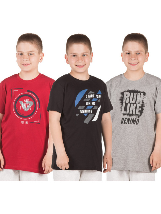 Venimo Σετ Παιδικά T-Shirt Κοντομάνικα 119KBSS-456