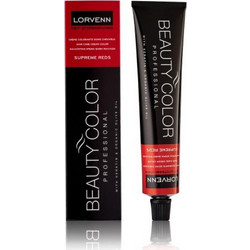 Lorvenn Beauty Color 5.20 Καστανό Ανοιχτό Ιριζέ Έντονο Μόνιμη Βαφή Μαλλιών 70ml