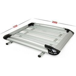 Omtec ΣΧΑΡΑ ΟΡΟΦΗΣ ΑΛΟΥΜΙΝΙΟΥ 200CMx125CM