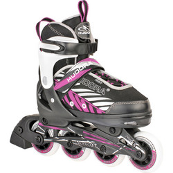 Hudora Inline Αυξομειούμενα Rollers Μαύρα Μωβ 28136