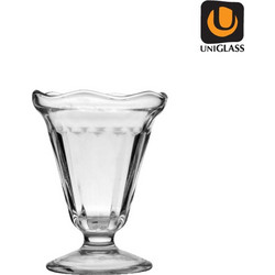 Σετ 6 γυάλινα μπώλ παγωτού 23 5cl 9 8x13cm σειρά CHICAGO c210151