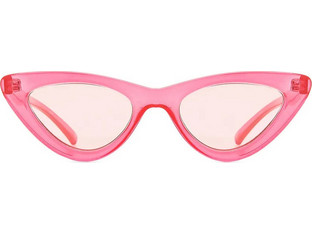 Le Specs x Adam Selman The Last Lolita LAS1702129 Αθλητικά Γυναικεία Γυαλιά Ηλίου Cat Eye Κοκάλινα Ροζ με Ροζ Polarized Φακό