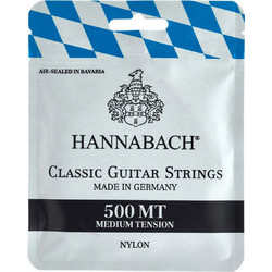 Hannabach 500 MT Student Σετ 6 Χορδές Κλασικής Κιθάρας Nylon Medium Tension