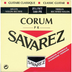 Savarez 500PR Corum-P-R Σετ 6 Χορδές Κλασικής Κιθάρας Nylon Normal Tension