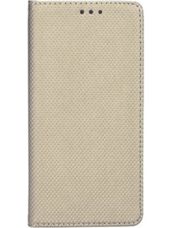 Θήκη OEM Smart Magnet για Xiaomi Redmi 8A Flip Cover Gold