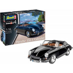 Revell Porsche 356 C Cabriolet Συναρμολογούμενο Πλαστικό Μοντέλο Αυτοκίνητου 1:16