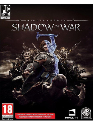 Middle Earth Shadow Of War Key PC