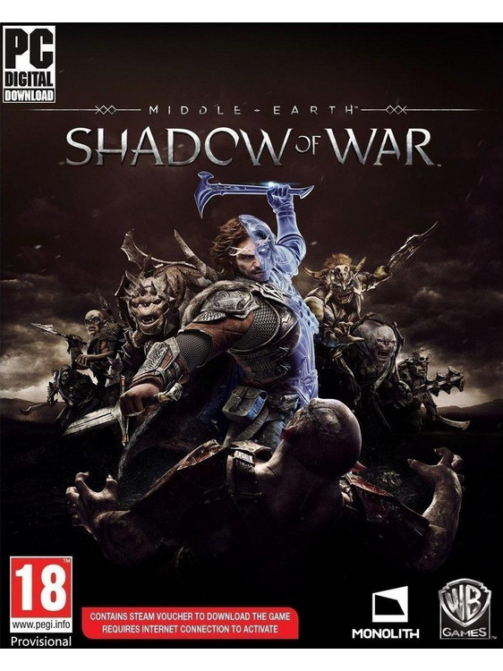 Middle Earth Shadow Of War Key PC