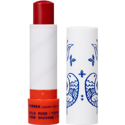 Korres Wild Rose Lip Balm με Χρώμα 4.5gr