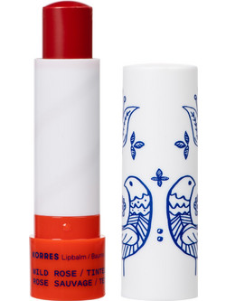 Korres Wild Rose Lip Balm με Χρώμα 4.5gr