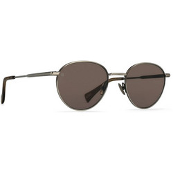 Raen Andreas Brushed Pewter Ανδρικά Γυαλιά Ηλίου Aviator Μεταλλικά Ασημί με Καφέ Polarized Φακό