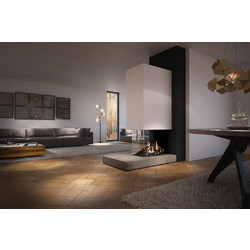 Dru Maestro 75XTU RCH Ενεργειακό Τζάκι Αερόθερμο Αερίου Τρίπλευρο 8.8kW