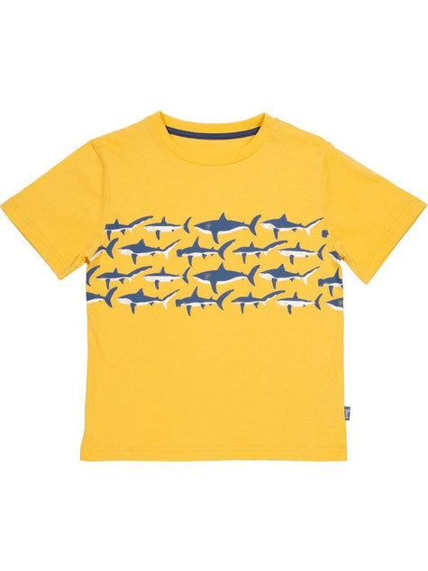 Kite Shark Shiver Παιδικό T-Shirt Κοντομάνικο Κίτρινο KB0767