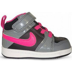 Nike Backboard 2 Παιδικά Sneakers Μποτάκια Γκρι Φούξια 525652-006