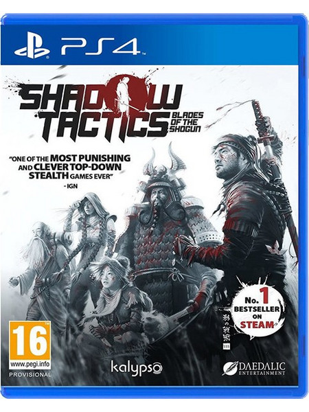 Shadow Tactics Blades Of The Shogun Used PS4