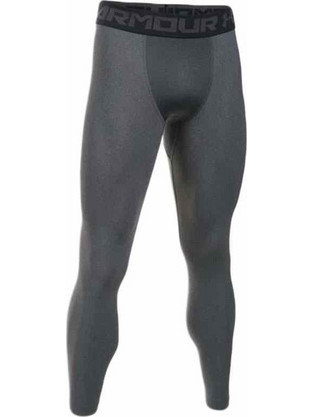 Under Armour HeatGear Armour Ανδρικό Κολάν Μακρύ Γκρι 1289577-090