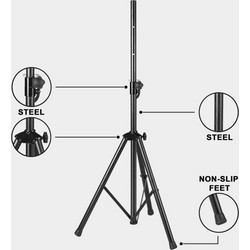 Audio Master BSS-150B Tρίποδα Ηχείων PA