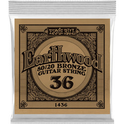 Ernie Ball 1436 Χορδή Ακουστικής Κιθάρας 80/20 Bronze 36"