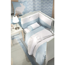 Saint Clair Lapin Σετ Κούνιας Blue 6τμχ