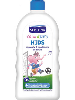 Septona Calm n' Care Kids Boys Παιδικό Σαμπουάν & Αφρόλουτρο 750ml