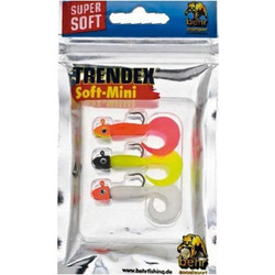 Behr Mini Twister Set Τεχνητό Δόλωμα Σιλικονούχο 4cm 2gr