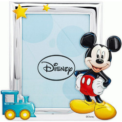 Παιδική κορνίζα Disney ασήμι 925 με το Mickey Mouse 13x18cm VL/D237-4LC