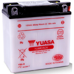 Yuasa Μπαταρία Μοτοσυκλέτας YB9-B 9.5Ah