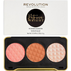 Makeup Revolution X Patricia Bright Face Palette Summer Sunrise 6.6gr