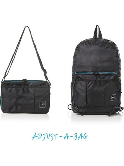 BG Berlin τσάντα πλάτης και χιαστί 2in1 Adjust a Bag χρώμα Μαύρο