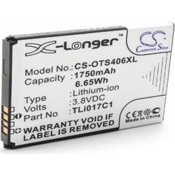TLi017C1 / TLi017D1 Alcatel Battery Li-Ion 1750mAh (OEM) for Alcatel OT-4060 /OT-5017 / OT-5019 /One Touch Pop 3 4.5 / One Touch Streak (Compatible) TLi017C1