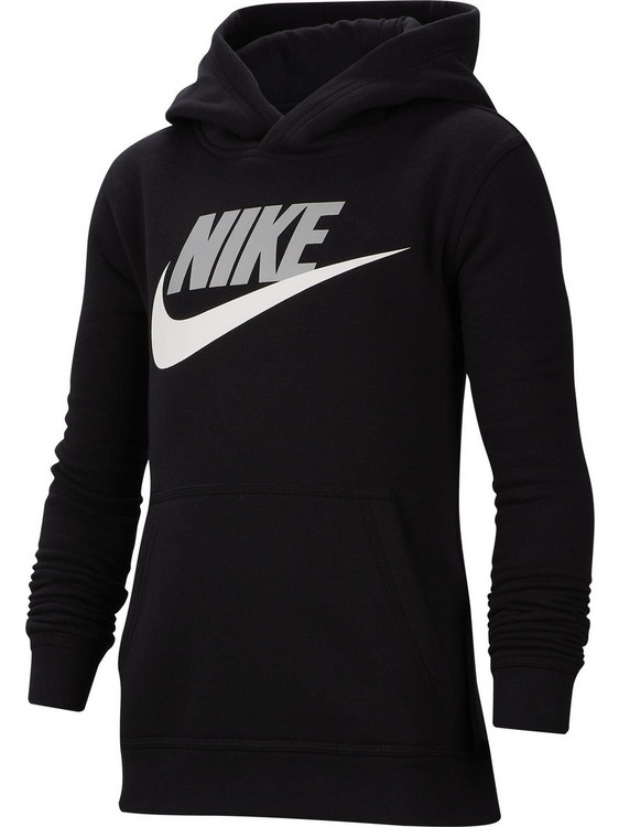 Nike Sportswear Club Παιδικό Φούτερ με Κουκούλα Μαύρο CJ7861-011